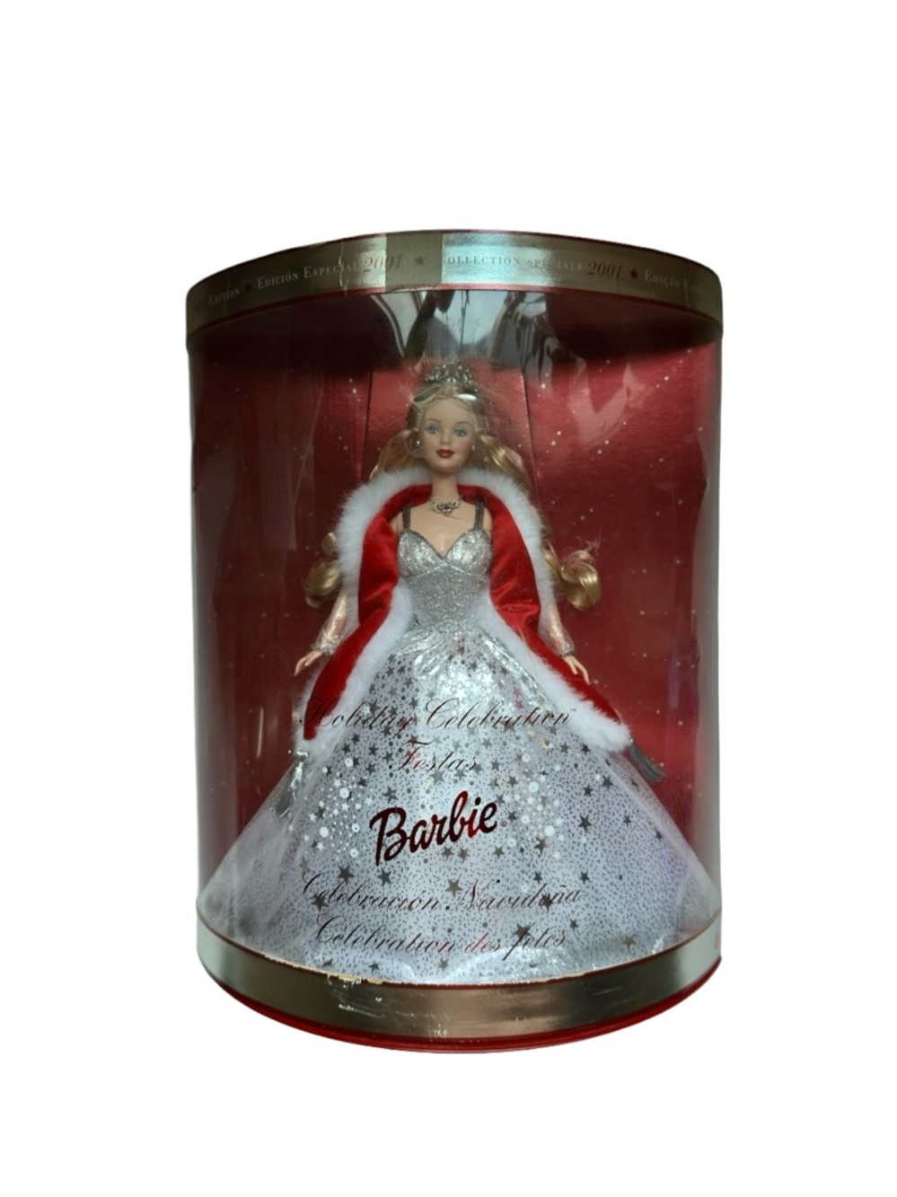 Mattel Holiday Celebration Barbie Doll Special Rare Multilingual Edition NEW